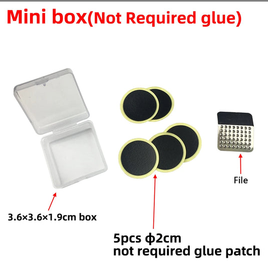 Brand New Bike Bicycle Flat Tire Repair Kit Tool Set Kit Patch Rubber Portable Fetal Best Quality Cycling Free Shipping