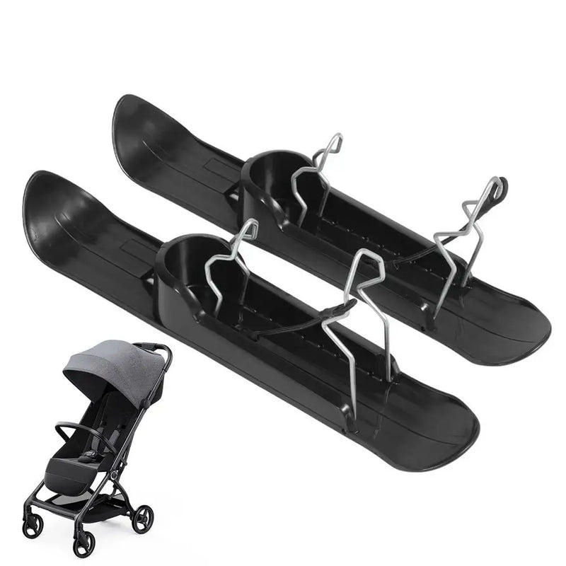 Load image into Gallery viewer, Snow Skis Set Balance Cycling Scooter Parts Lightweight Snow Sledge Board Set For Scooter For Snowfields Baby Strollers
