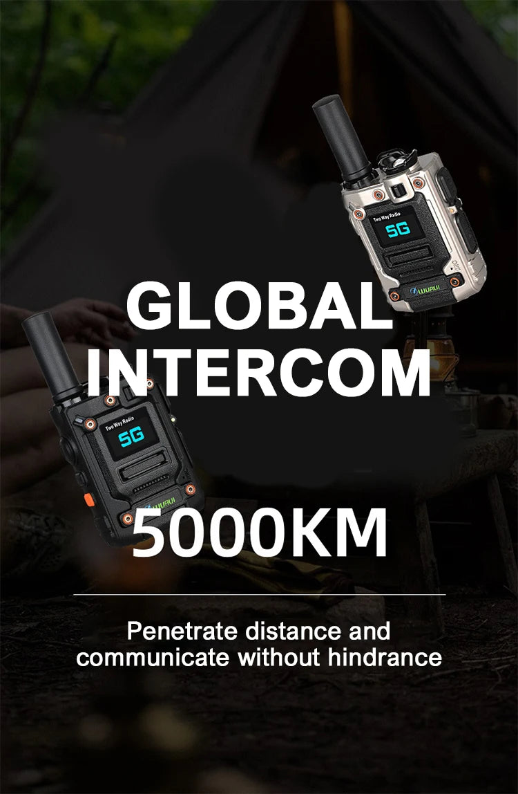 Load image into Gallery viewer, KaYoTom M08 walkie-talkie 5000km Long Talk Range 4g LTE POC Network Radio Sim Card Walkie Talkie wo way radio
