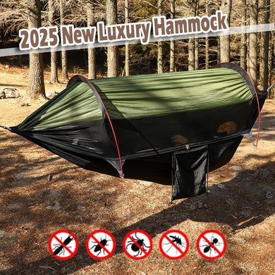 3-in-1 Outdoor Hammock with Mosquito Net – Travel, Tent & Swing Combo