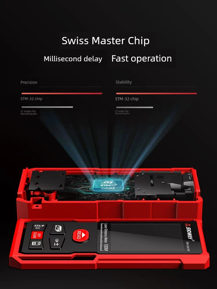Load image into Gallery viewer, Laser Rangefinder High Precision Digital Measuring Device
