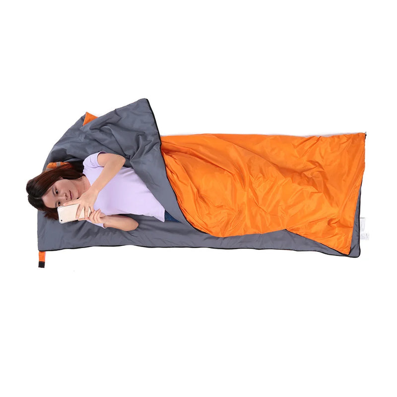 Load image into Gallery viewer, LIXADA 190*75cm Envelope Sleeping Bag Adult Camping Outdoor Mini Walking beach Sleeping Bags Ultralight Travel Bag Spring Autumn
