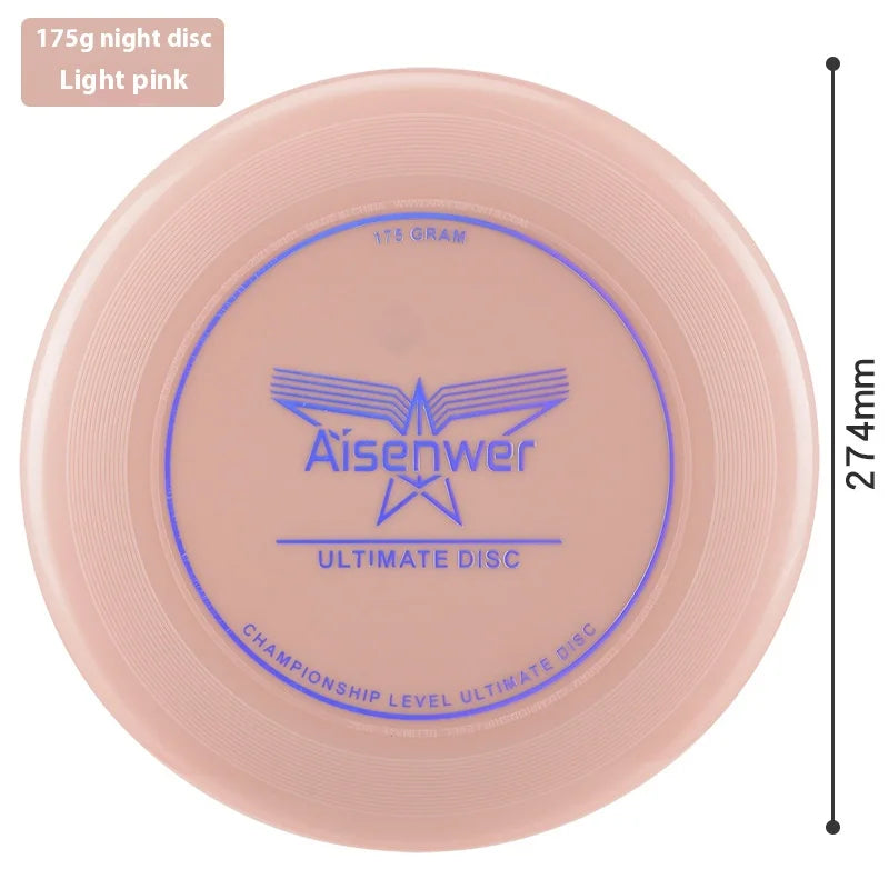 Load image into Gallery viewer, 175g Ultimate Night Frisbee – Pro-Grade PE Disc for Outdoor Team Sports &amp; Night Play

