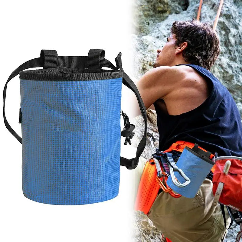 Load image into Gallery viewer, Rock Climbing Chalk Bag Sports Rock Climbing Weightlifting Chalk Bag Non-Slip Design Fanny Pack For Rock Climbing Weightlifting
