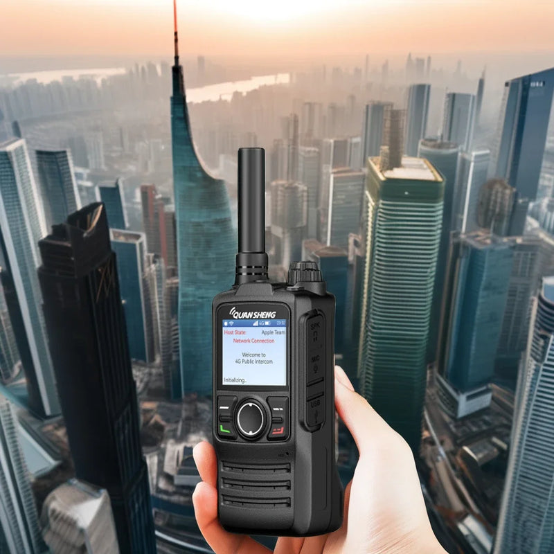 Load image into Gallery viewer, Handheld Walkie Talkie POC IP-700A 4G LTE Wifi GPS Long Range GSM Communication Increased 100km
