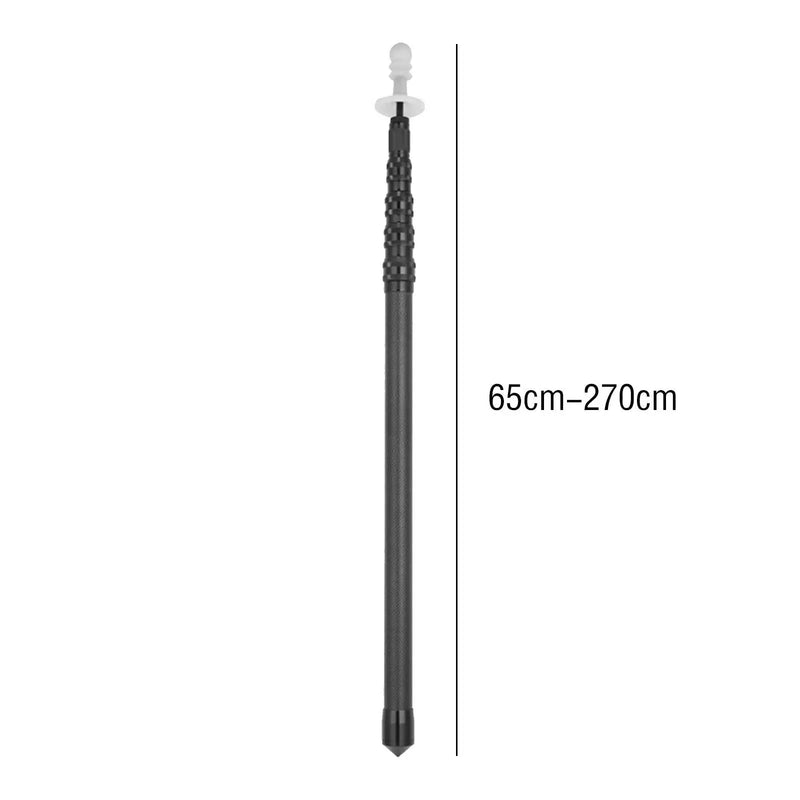 Load image into Gallery viewer, Tarp Pole Replacement Carbon Fiber Telescoping Lightweight Portable Awning Pole Tent Rod for Porch Shelter Picnic Outdoor Hiking
