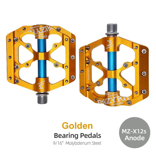 Ultralight 3-Bearing CNC Bicycle Pedals