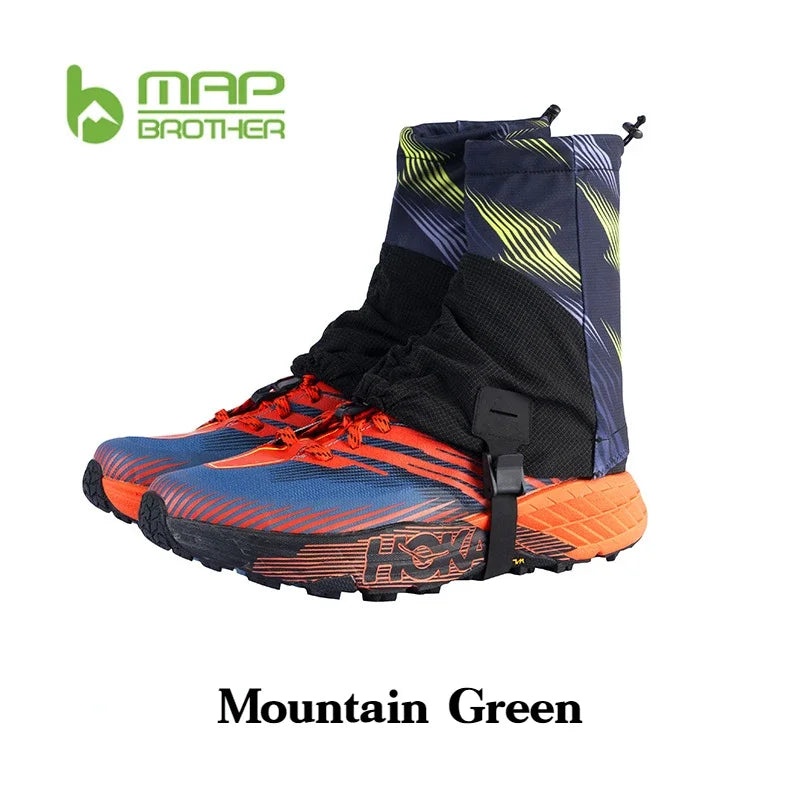 Load image into Gallery viewer, MAP BROTHER F1001 Trail Running Gaiters | Sandproof Shoe Covers for Marathon Hiking
