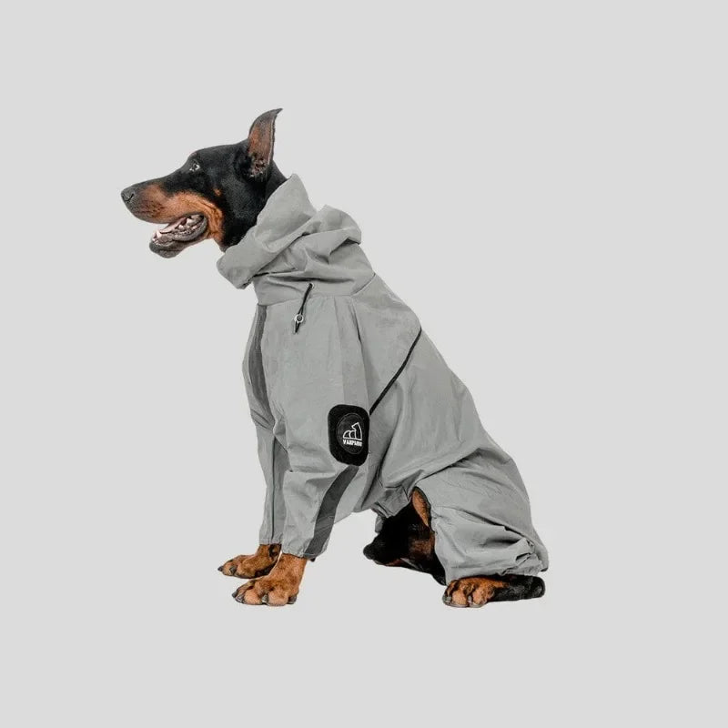 Load image into Gallery viewer, Reflective Pet Dog Jumpsuit Waterproof Raincoat Sunscreen Dog Outdoor Clothes Jacket for Small Medium Large Dog Pet Supplies
