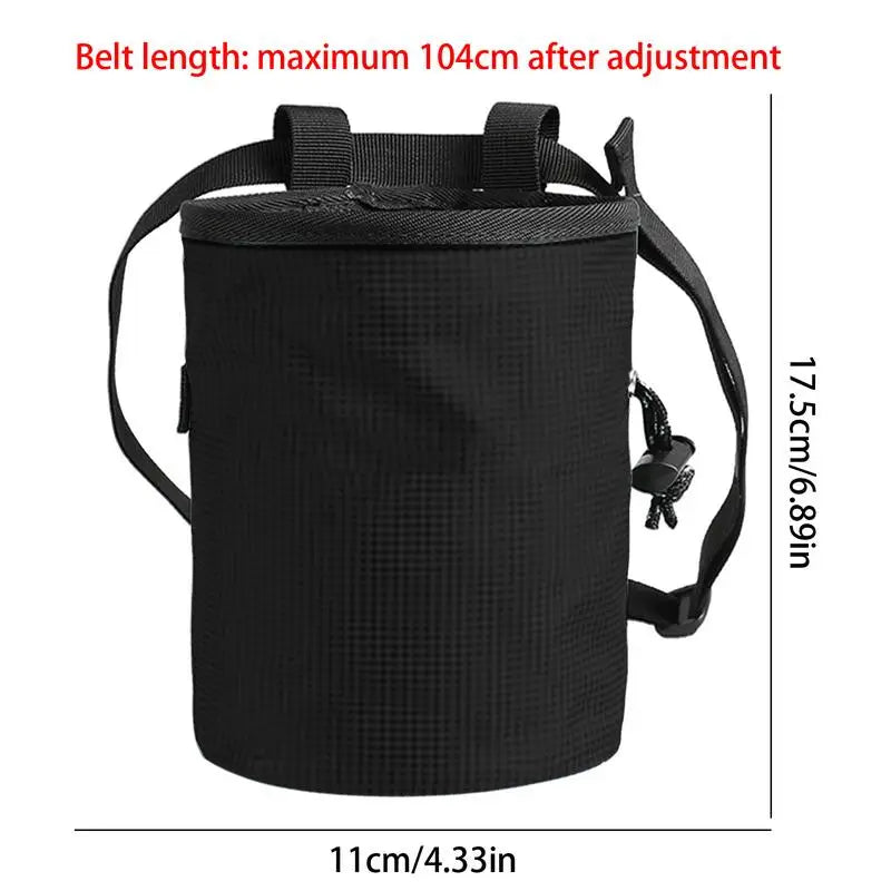 Load image into Gallery viewer, Rock Climbing Chalk Bag Sports Rock Climbing Weightlifting Chalk Bag Non-Slip Design Fanny Pack For Rock Climbing Weightlifting
