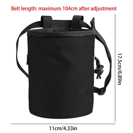 Rock Climbing Chalk Bag Sports Rock Climbing Weightlifting Chalk Bag Non-Slip Design Fanny Pack For Rock Climbing Weightlifting