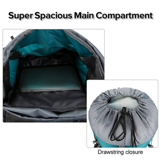 70L Waterproof Hiking Backpack | Camping Climbing Mountaineering Rucksack | Trekking Travel Bag