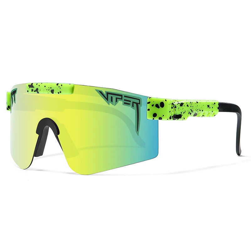 Load image into Gallery viewer, 2024 PIT Viper UV400 Cycling Sunglasses – Bold Performance for Outdoor Adventure
