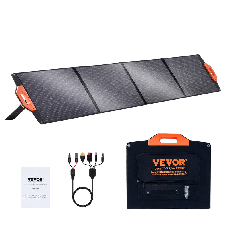 Load image into Gallery viewer, 200W Foldable Monocrystalline ETFE Solar Panel | Portable Waterproof Solar Charger | Power Station Compatible
