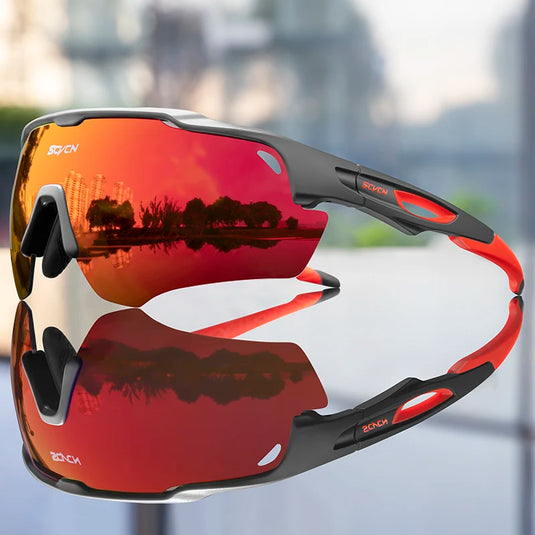 SCVCN UV400 Cycling Sunglasses – Polarized, Photochromic, and Built for Performance