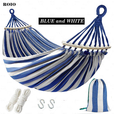 Thickened Canvas Camping Hammock Chair – Single Person with Travel Bag