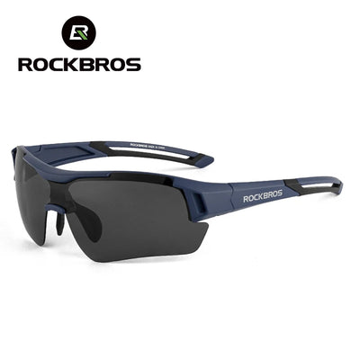 ROCKBROS 3-Lens Polarized Cycling Glasses – Lightweight Sports Eyewear for Men and Women
