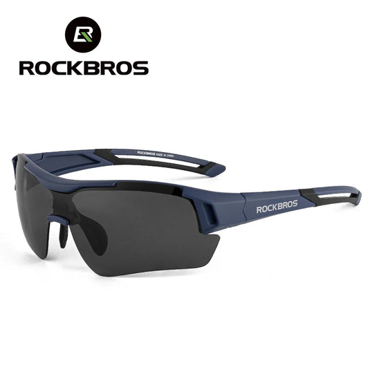 ROCKBROS 3-Lens Polarized Cycling Glasses – Lightweight Sports Eyewear for Men and Women