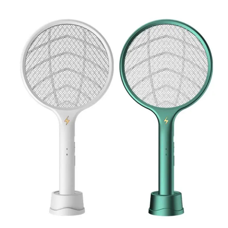 Load image into Gallery viewer, In 1 LED Electric Mosquito Swatter USB Rechargeable Anti Fly Bug Zapper Killer Racket Pest Control Product Handhel
