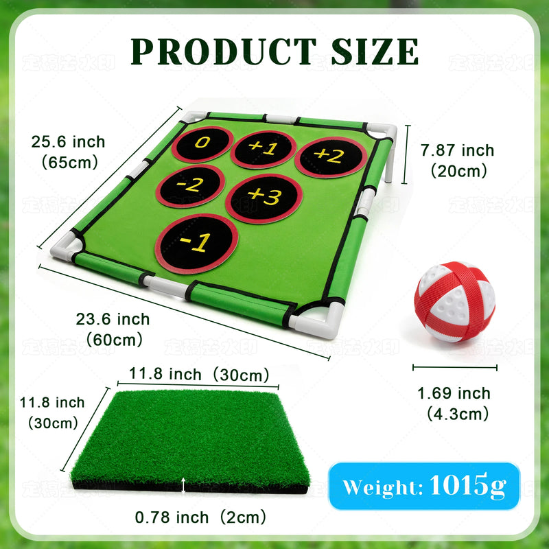 Load image into Gallery viewer, Golf Chipping Net Yard Game – Portable Backyard Golf Fun for All Skill Levels
