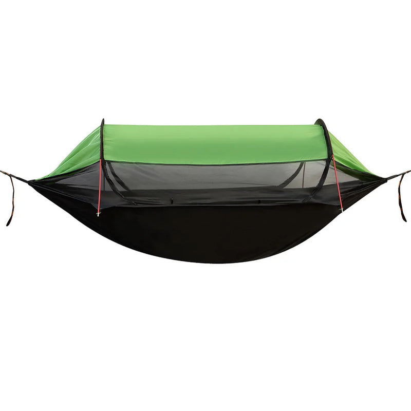Load image into Gallery viewer, 3-in-1 Outdoor Hammock with Mosquito Net – Travel, Tent &amp; Swing Combo
