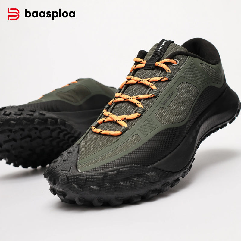 Load image into Gallery viewer, Baasploa Men’s Trail Running Shoes – Superior Grip &amp; All-Terrain Comfort
