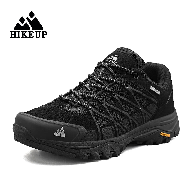 Load image into Gallery viewer, HIKEUP Men’s Breathable Trekking Boots – Non-Slip Outdoor Hiking and Camping Shoes
