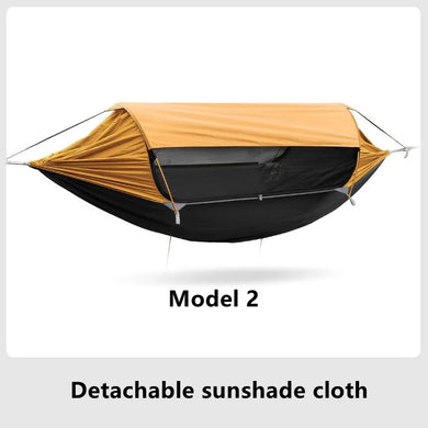 Traveler 2.0 Double Hammock with Mosquito Net & Sunshade – 270x140cm