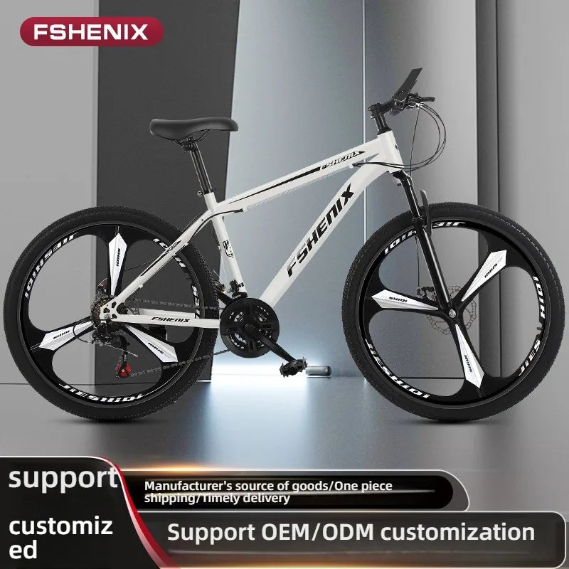 Load image into Gallery viewer, Foldable 21-Speed Mountain Bike – Lightweight Off-Road &amp; Road Hybrid Bicycle
