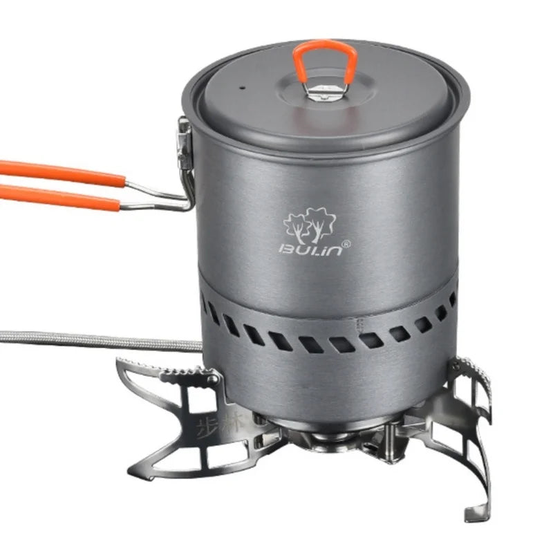 Load image into Gallery viewer, Bulin B15+S2400 Camping Stove &amp; Pot Set | 3800W Folding Gas Stove | Outdoor Cooking Cookware
