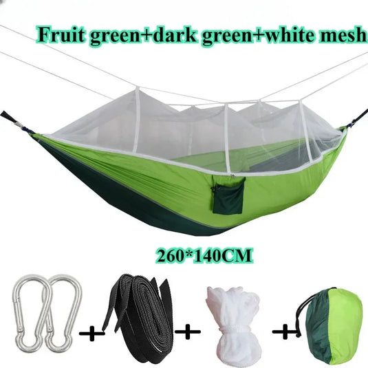 Double Camping Mosquito Net Hammock – Lightweight Comfort & Insect Protection