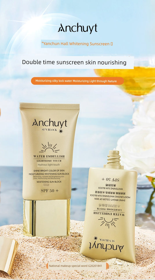 Whitening Sunscreen SPF50+ All-in-One UV Defense, Whitening & Hydration