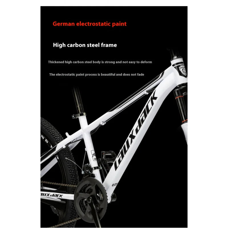 Load image into Gallery viewer, 26-Inch Men’s Mountain Bike – 27-Speed Off-Road Bicycle with High-Carbon Steel Frame
