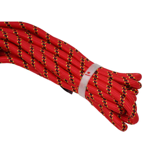 Safety Rope Rock Climbing Rope 10M 10mm Equipment Polyester Red/Bule Static Thick Knit Tree Wall High Performance