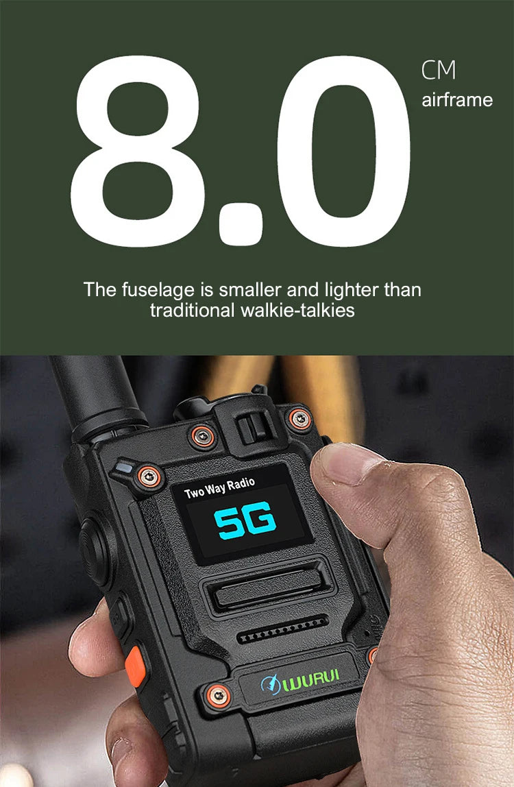 Load image into Gallery viewer, KaYoTom M08 walkie-talkie 5000km Long Talk Range 4g LTE POC Network Radio Sim Card Walkie Talkie wo way radio
