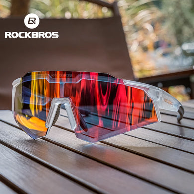 ROCKBROS Photochromic Cycling Glasses – Adaptive Vision, Pro-Level Comfort