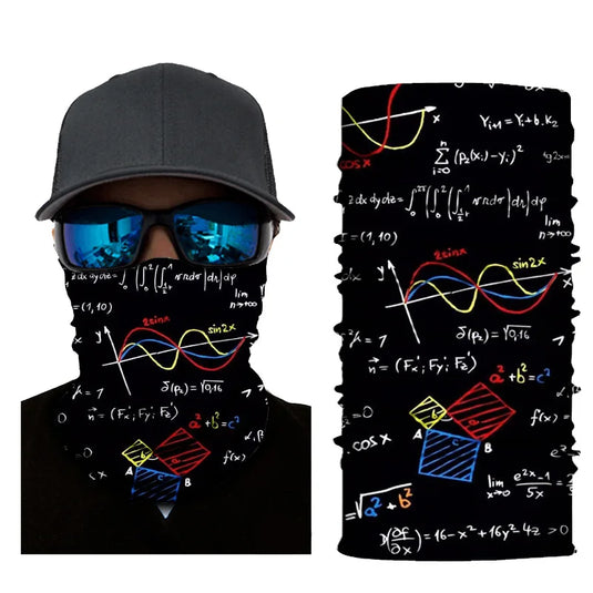Outdoor Fishing 3D Breathable Hiking Magic Scarf | Balaclava Neck Warmer Gaiter Face Shield