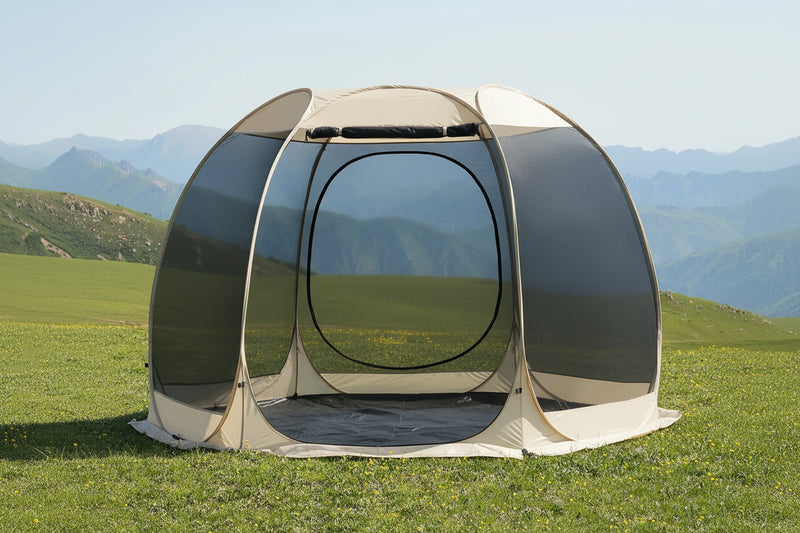 Load image into Gallery viewer, Tent in a scenic mountain scene
