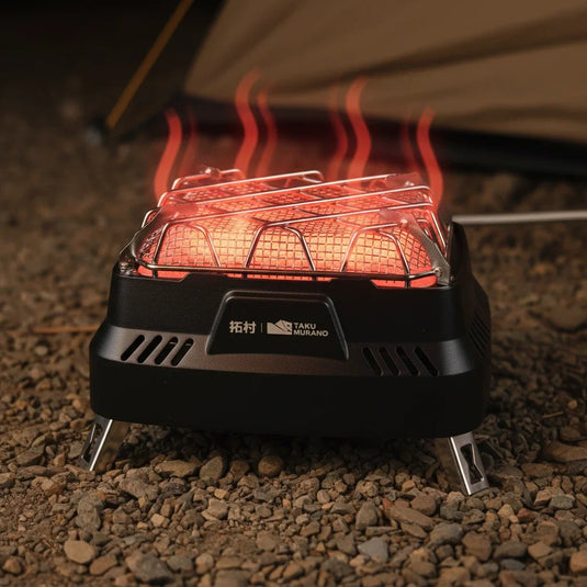 TC Portable Infrared Heater & Stove 2-in-1 for Camping | Heats 5-7㎡ up to 6H