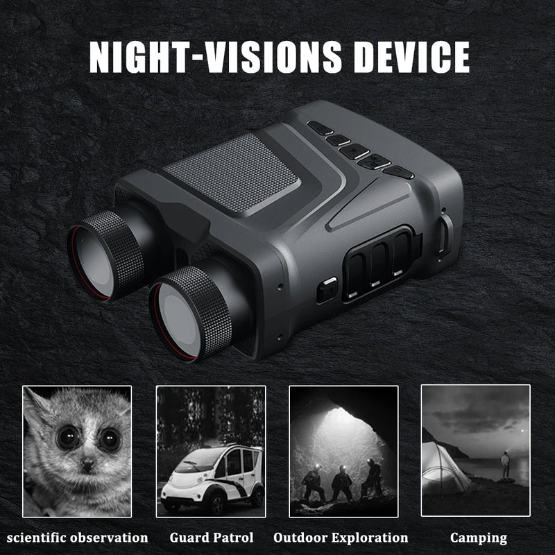 Load image into Gallery viewer, R12 5X Zoom Digital Infrared Night Vision Binocular Telescope for Hunting Camping Professional 300M Night Vision Device
