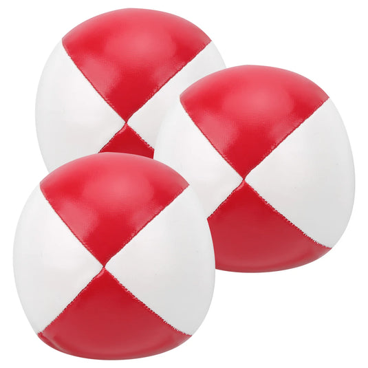 3Pcs PU Thud Juggling Balls Set – Beginner-Friendly Circus Juggling Toy for Kids & Adults
