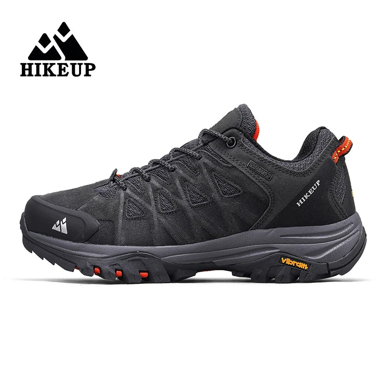 Load image into Gallery viewer, HIKEUP Men’s Breathable Trekking Boots – Non-Slip Outdoor Hiking and Camping Shoes
