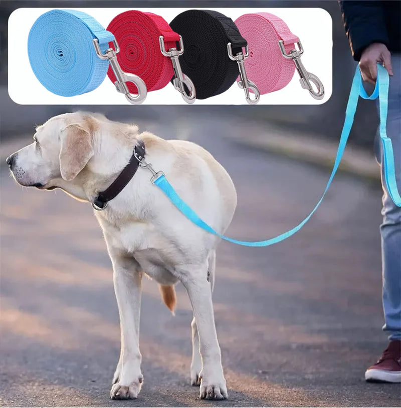 Load image into Gallery viewer, Extra Long Nylon Dog Training Leash 4.5m / 6m / 10m / 30m Durable Lead for Outdoor Activities
