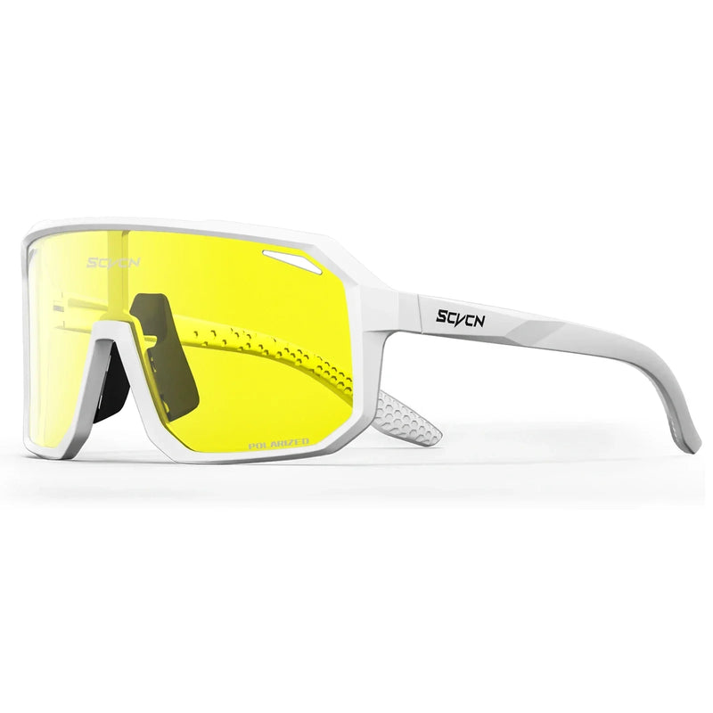 Load image into Gallery viewer, SCVCN Yellow Polarized UV400 Cycling Sunglasses – Precision Vision for Active Lifestyles
