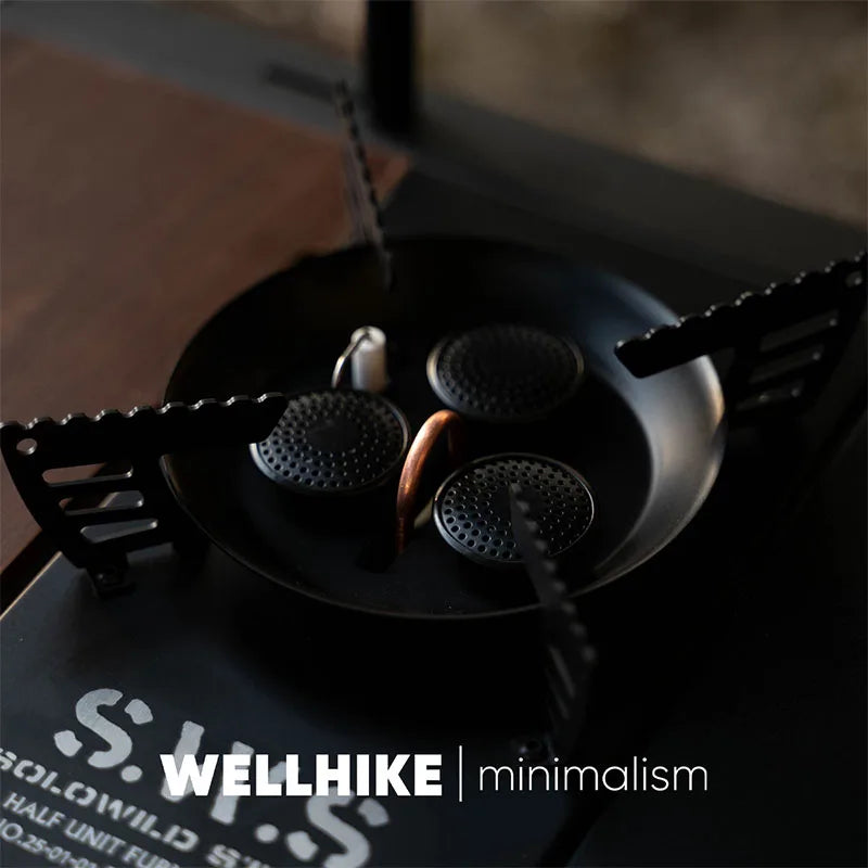 Load image into Gallery viewer, Portable Camping Stove | WELLHIKE IGT Folding Gas Stove with Isobutane Fuel Built-in Ignition
