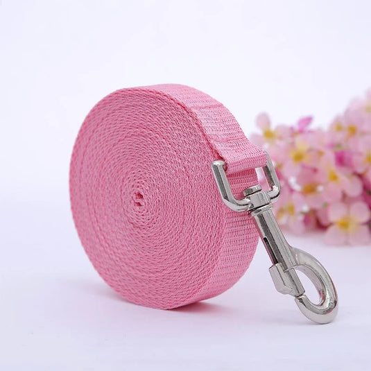 Extra Long Nylon Dog Training Leash 4.5m / 6m / 10m / 30m Durable Lead for Outdoor Activities