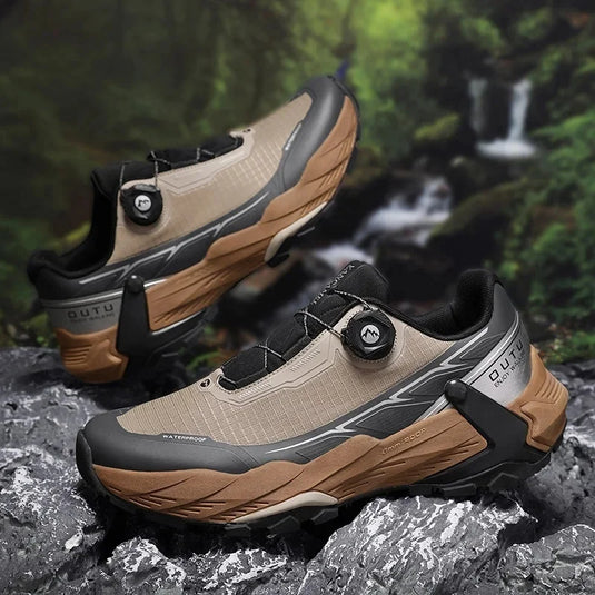 Waterproof Camping Trekking Boots New Hiking Shoes For Men Mountain Mens Sneakers Climbing Sport Anti Slip Man Tactical Shoes