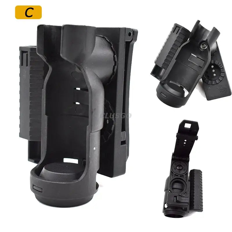 Load image into Gallery viewer, Tactical Flashlight Case Pouch Holster Belt Clip Torch Kits Pouch Open Top Lighting LED Survival Hunting Outdoor Torch Holder
