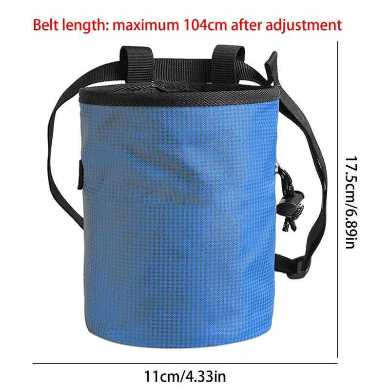 Load image into Gallery viewer, Rock Climbing Chalk Bag Sports Rock Climbing Weightlifting Chalk Bag Non-Slip Design Fanny Pack For Rock Climbing Weightlifting
