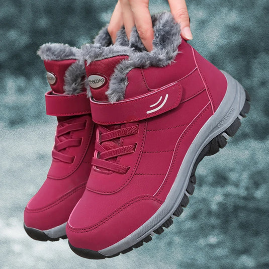 Men's High-Top Winter Mountaineering Snow Boots